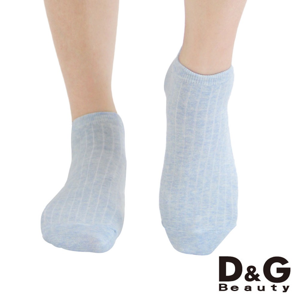 【D&G】直條暗紋女踝襪-D383 襪子 短襪, , large