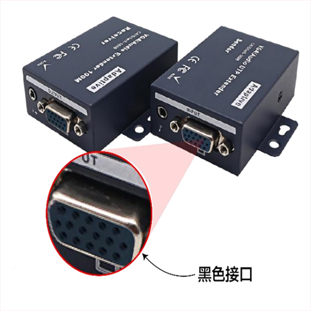 昌運監視器 HD-VK100 100米 VGA KVM 網路延長器, , large