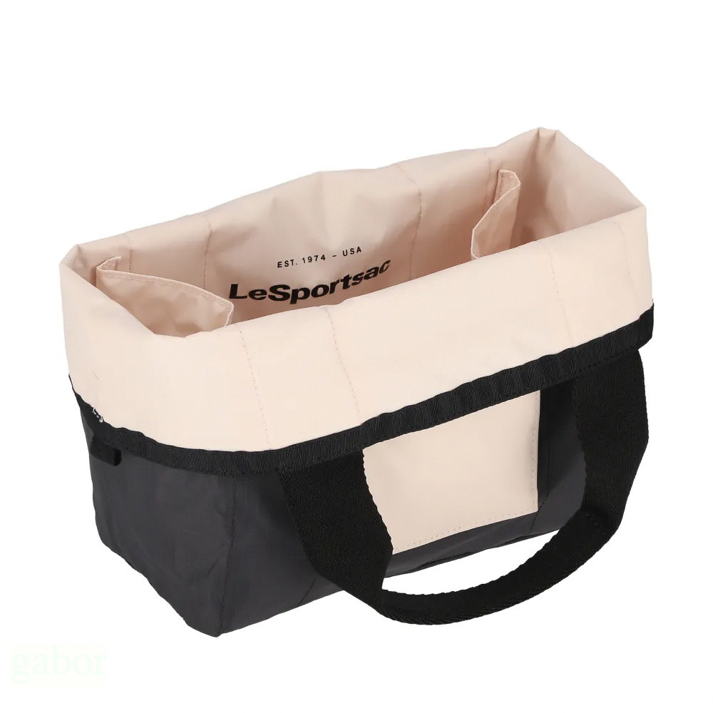 Lesportsac Small Reversible Pocket Tote 小型雙面托特包 送禮-晨曦桃, , large