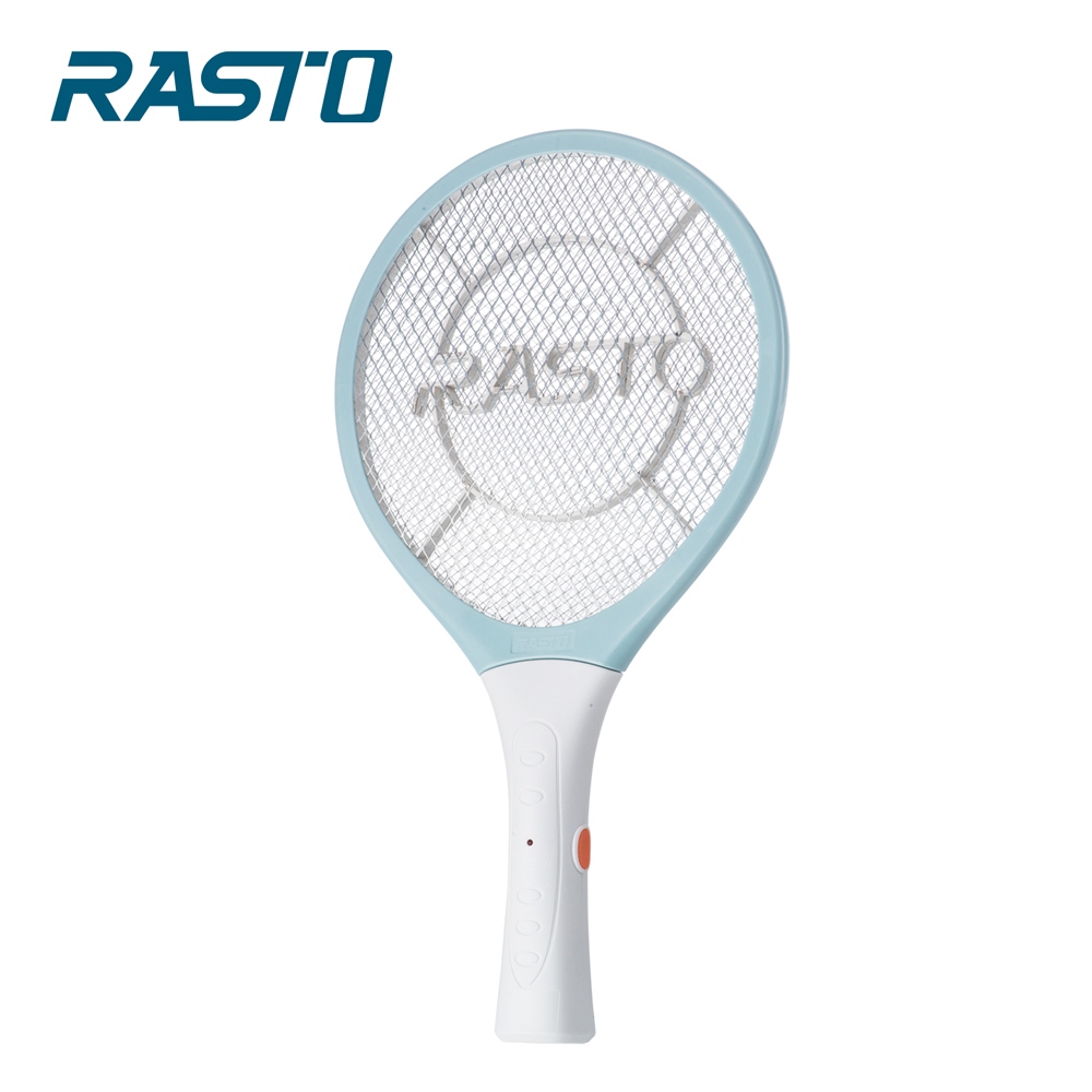 [ RASTO ] AZ1 電池式極輕量捕蚊拍-藍, , large