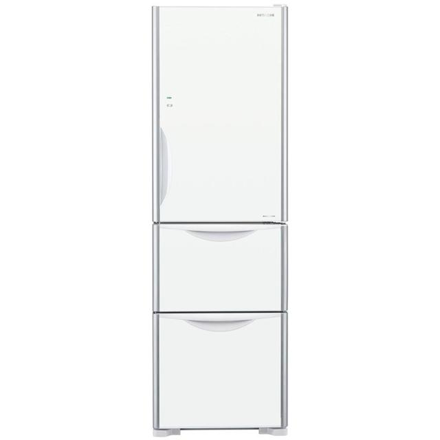 【HITACHI 日立】331公升變頻右開三門冰箱RG36B_GPW琉璃白, , large