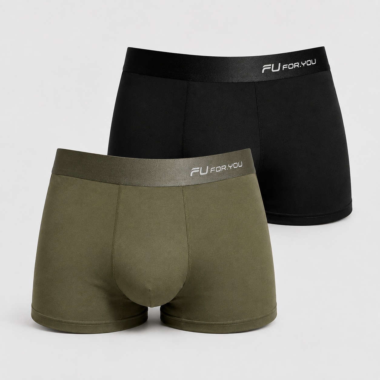【FU】石墨烯舒適平口褲2入組, , large