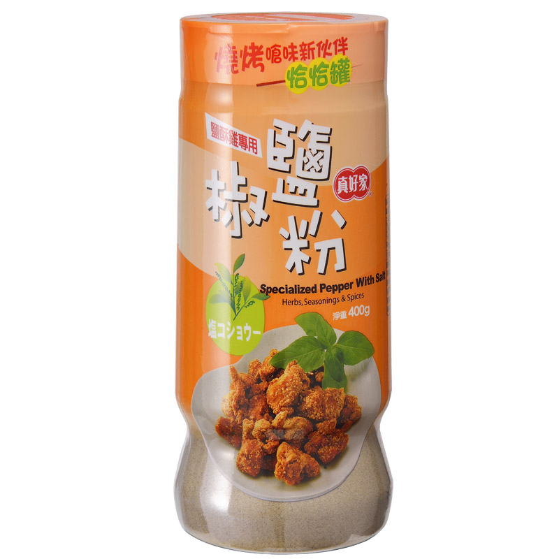 真好家椒鹽粉(罐)400g, , large