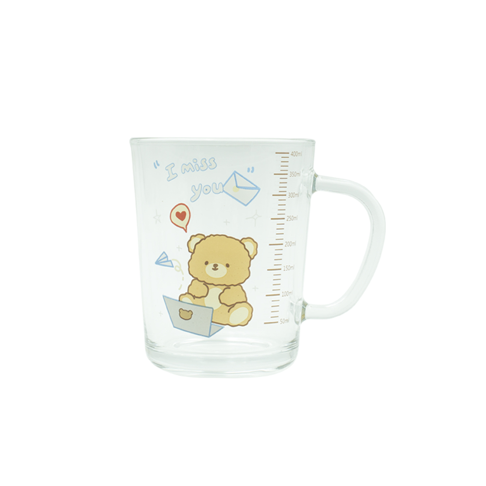 KIYODO萌園玻璃馬克杯400ml, , large