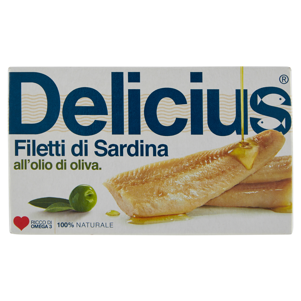 Delicius橄欖油漬沙丁魚菲力, , large