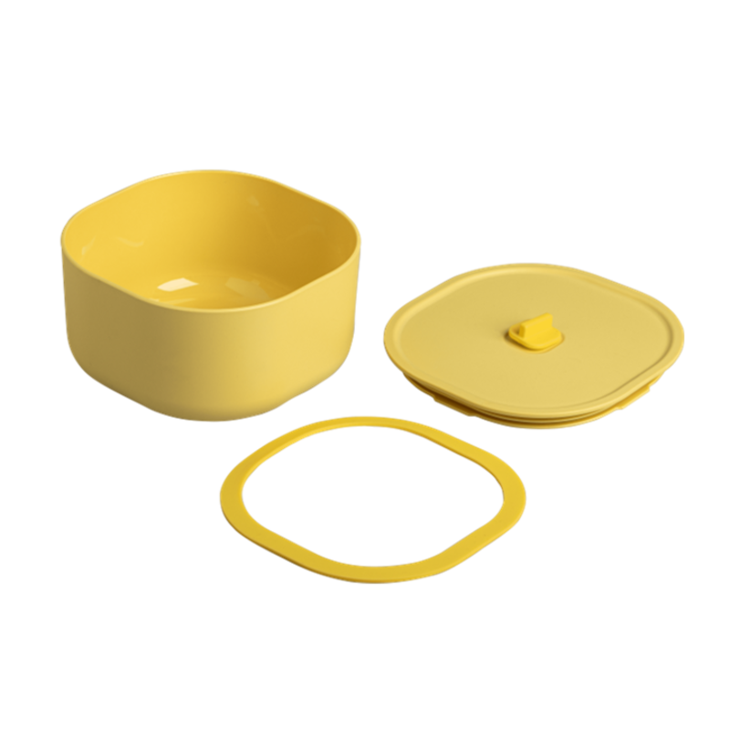 ZING Daily Bento Box Basic Set-Butter Yellow, , large