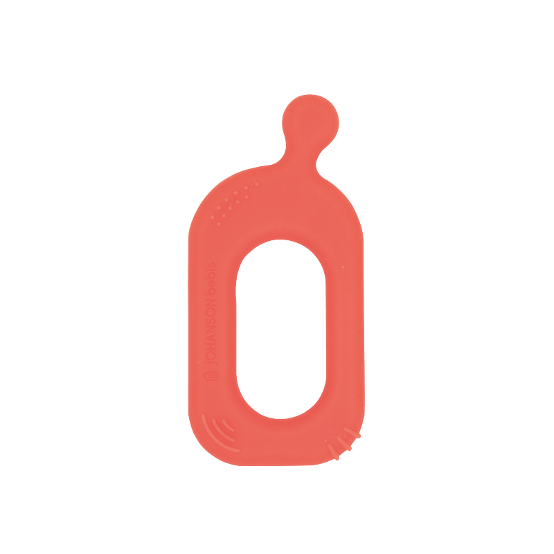 [JOHANSON Korea] Q-Z Bottle-Shaped Teething Toy (Teething Stick, Platinum Silicone), , large