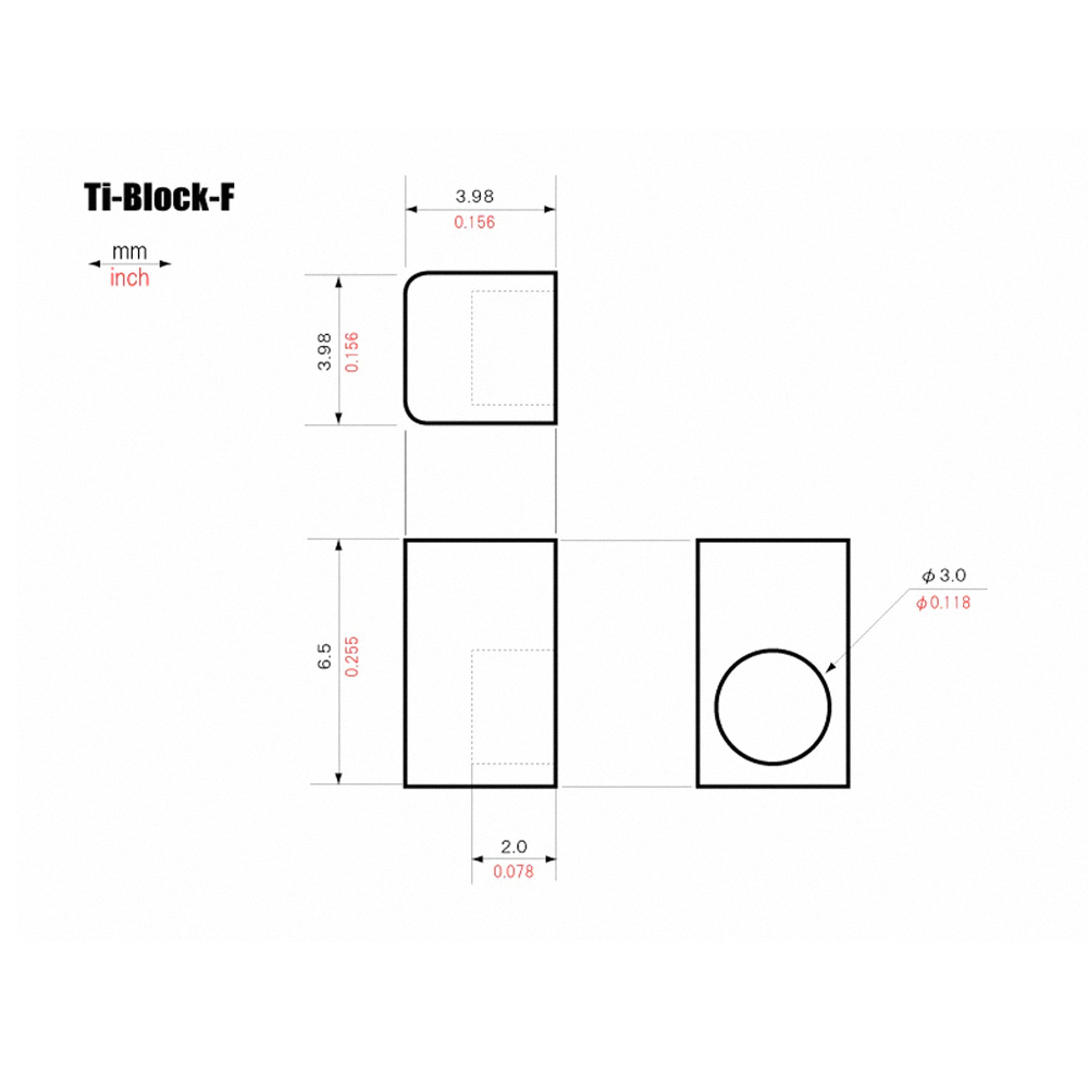 KTS KTOP-TI-BLOCK-F, , large