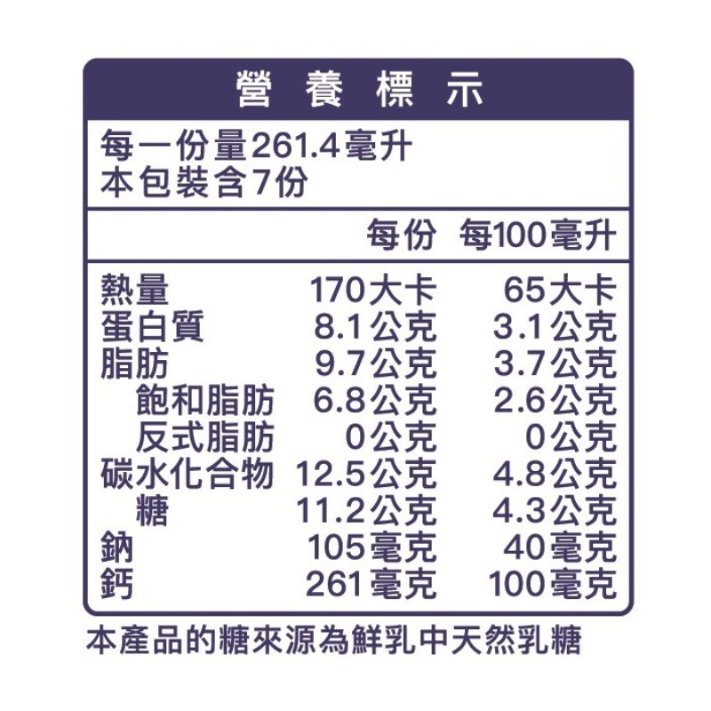 福樂一番鮮全脂鮮乳1830ml, , large