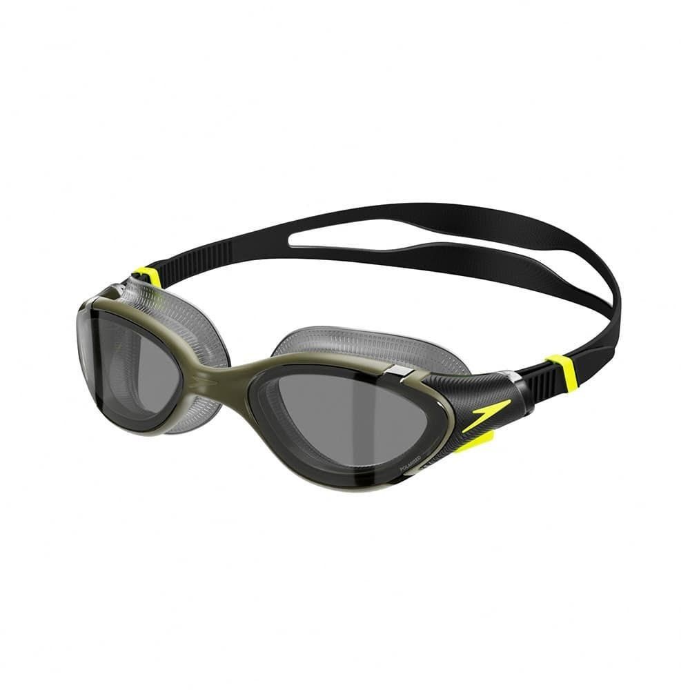 [秉宸] SPEEDO Biofuse2.0 運動泳鏡 偏光鏡面 灰黑/深綠/黃 SD8002328171, , large