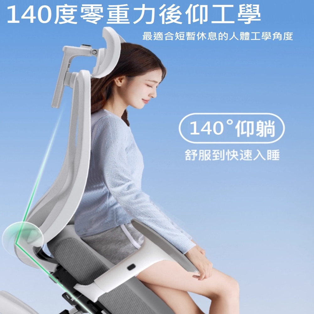【HTGC】XD頂級 人體工學椅(人體工學設計+坐墊耐久坐+可後仰)電腦椅 辦公椅 電競椅, 黑框黑網205, large