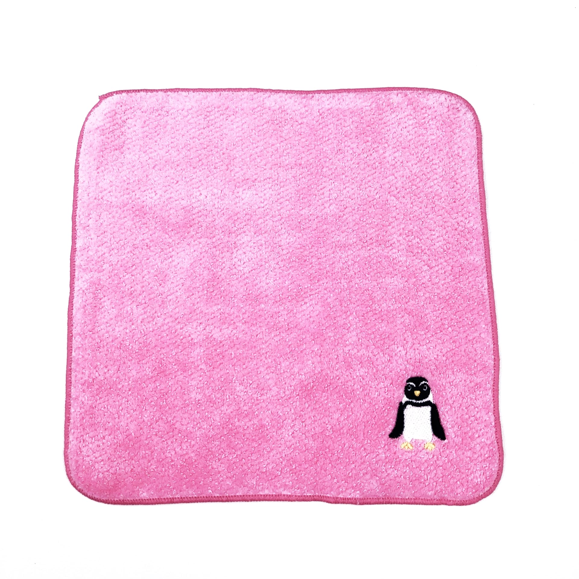 embroidery towel aquarium penguin, , large