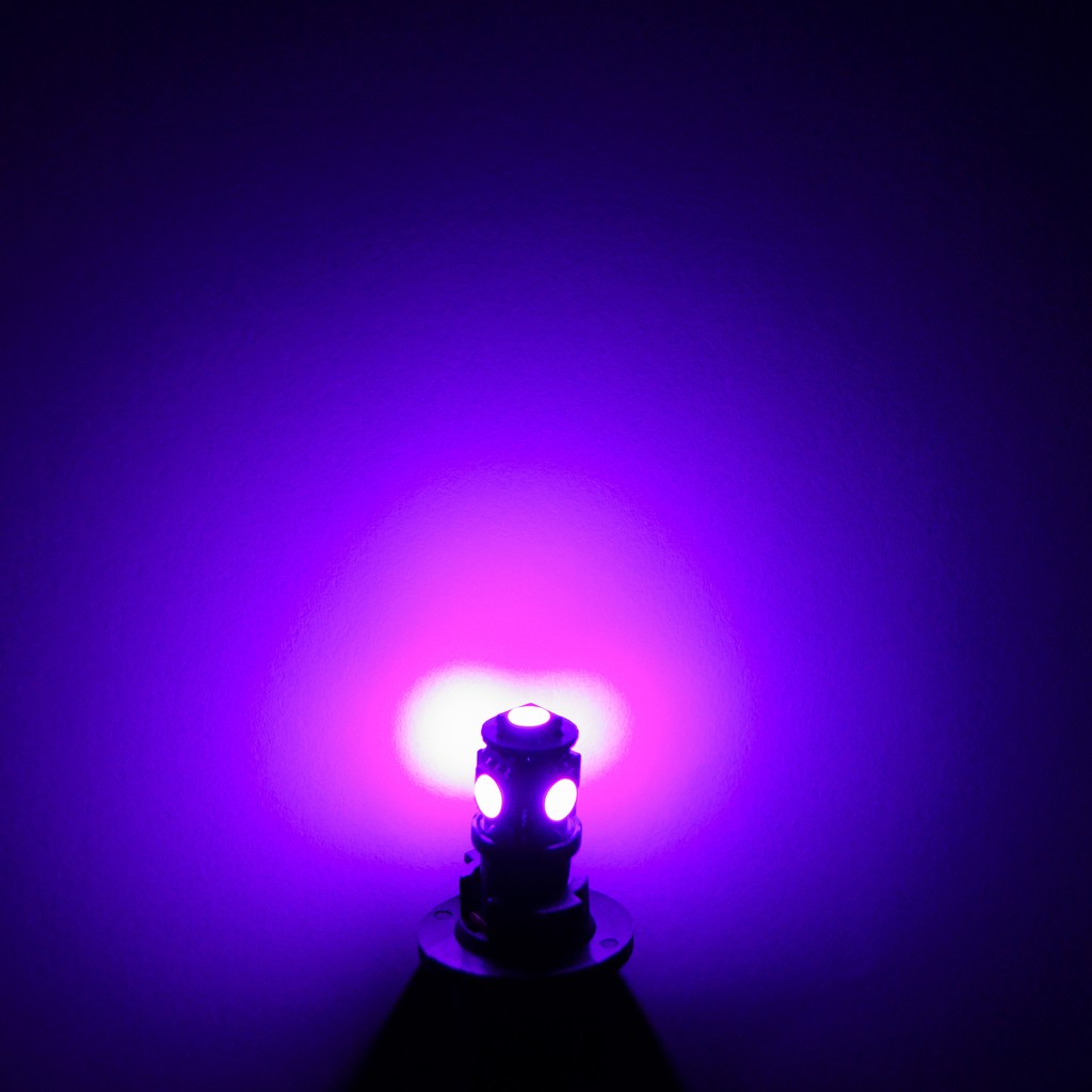 【PA LED】T10 5晶 小燈 方向燈 儀表燈 定位燈 室內燈 牌照燈 LED 耐熱底座 藍光 紅光 白光 綠光, , large