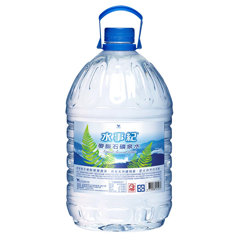水事紀麥飯石礦泉水5000ml, , large