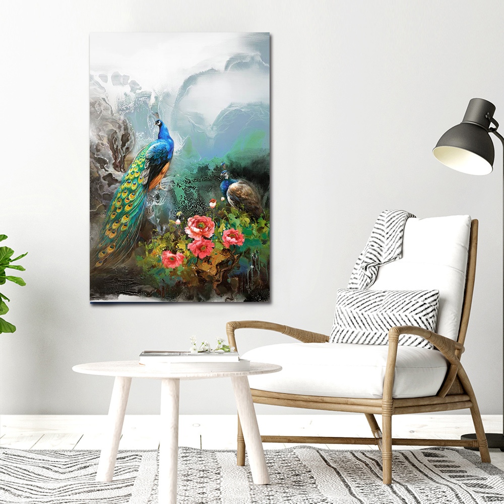 【御畫房】風華絕代 國家一級畫師手繪油畫60&times;90cm(VF-196), , large