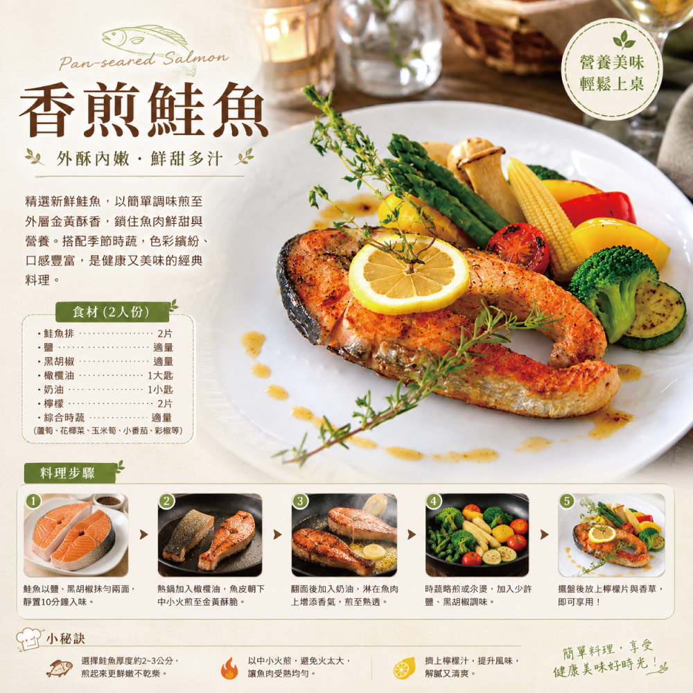 小川漁屋 智利鮮凍鮭魚切片10片(270g&plusmn;10%/片), , large