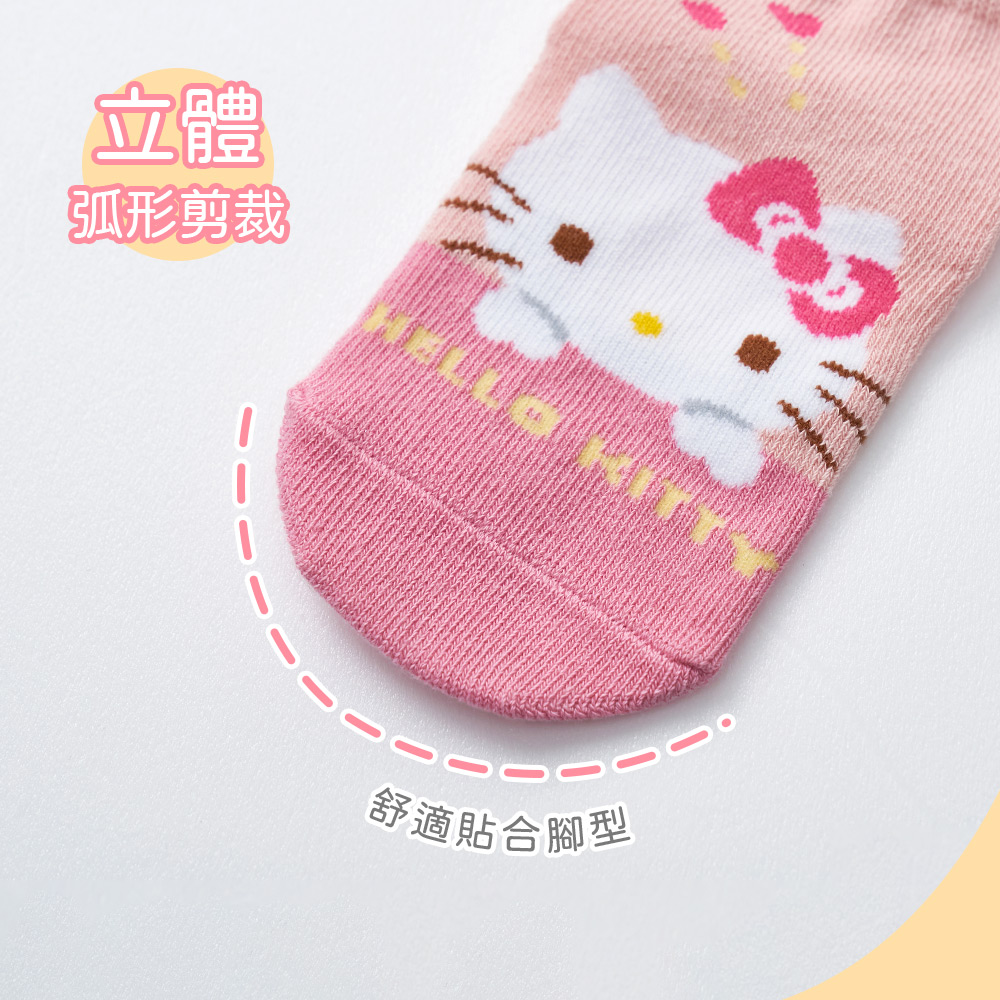 三麗鷗 美樂蒂大耳狗 酷洛米 幼童直版短襪【旺達棉品】CN-A209, , large