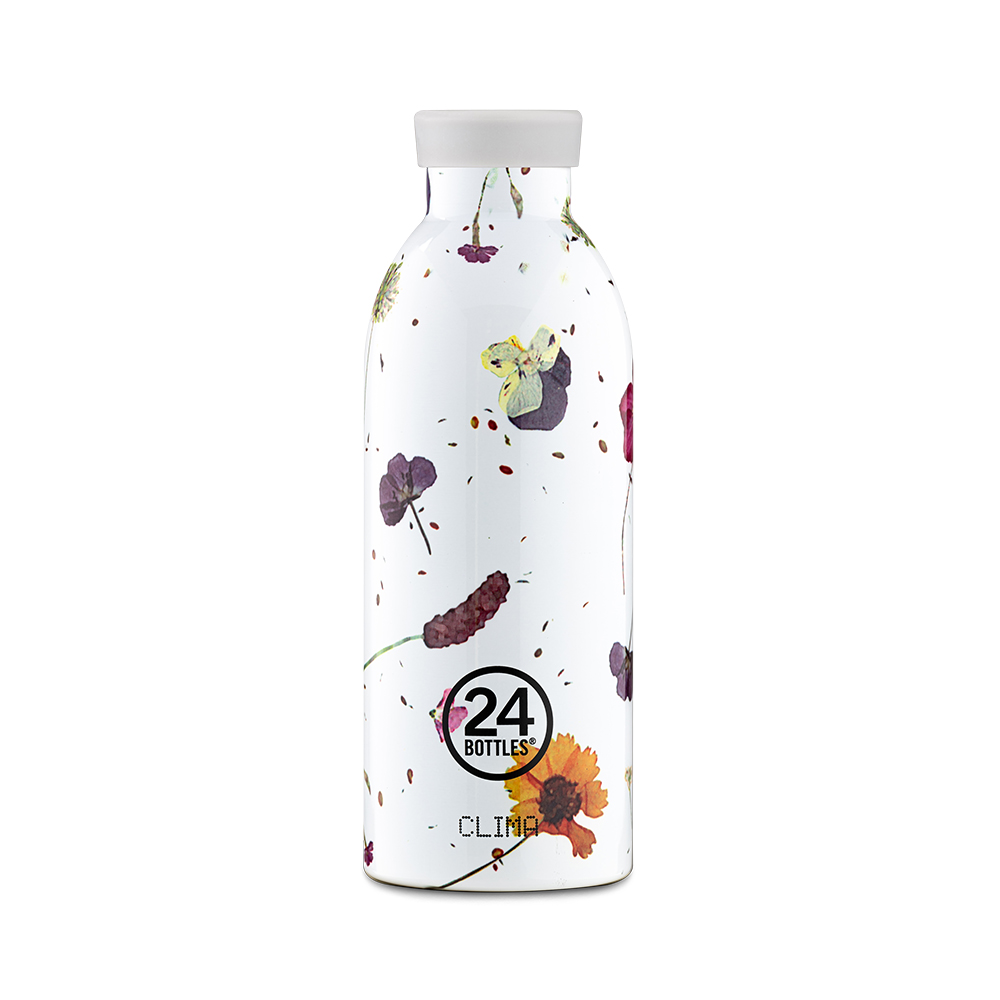 【義大利 24 Bottles】不銹鋼雙層保溫瓶 (附濾茶器)500ml - 春塵, , large