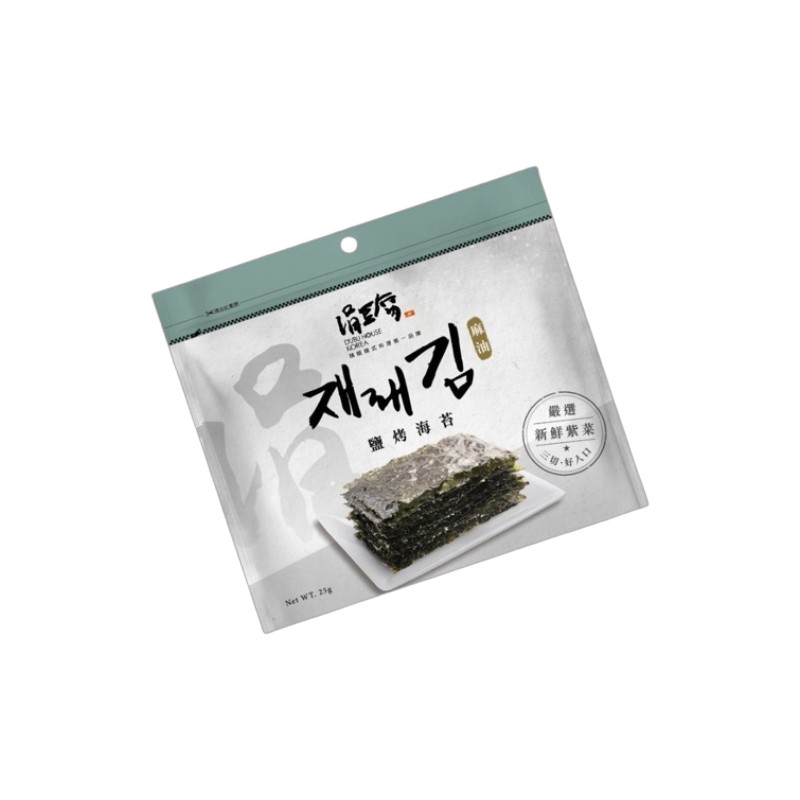 聰-涓豆腐 鹽烤海苔25g(常溫), , large