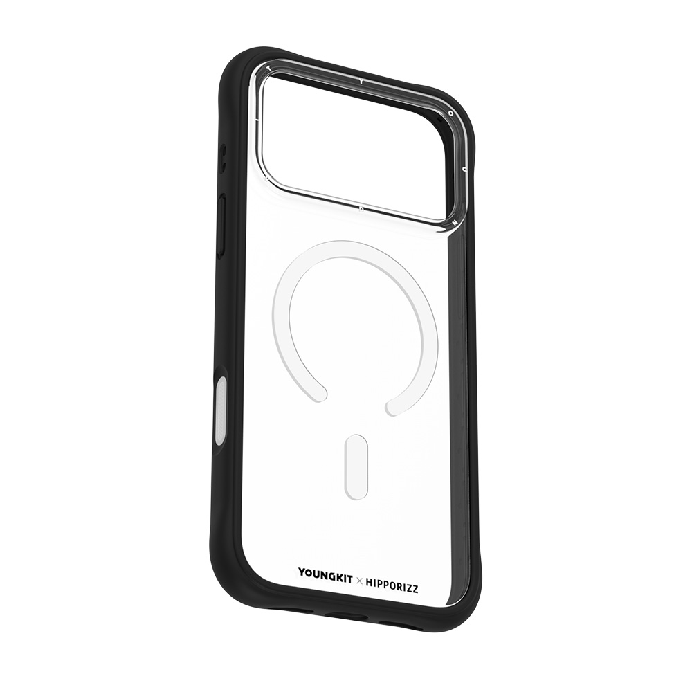 【HIPPORIZZ】iPhone 17 Pro Max Youngkit Swapit 極致黑矽膠磁吸保護殼, , large