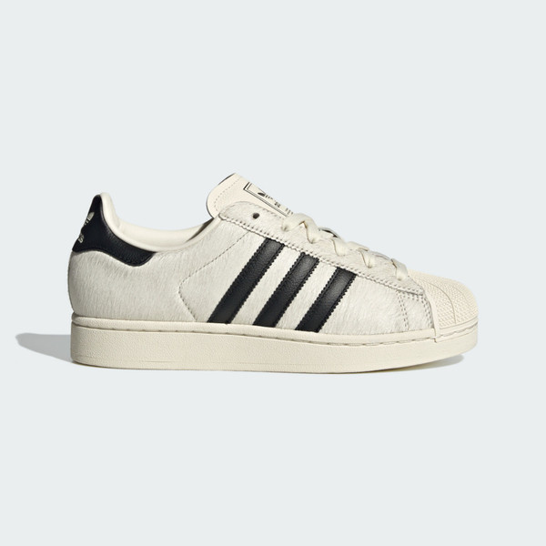 Kixpress-Adidas Superstar Ii W 女 運動休閒鞋 貝殼頭 馬毛 舒適 米 白 [JQ7418], , large