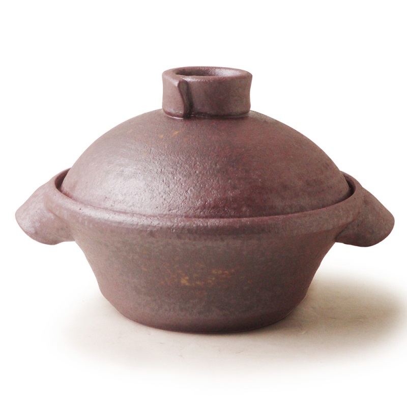 [豐名日本餐具] 六號手拉鍋 棕色  / C06PT0-3, , large