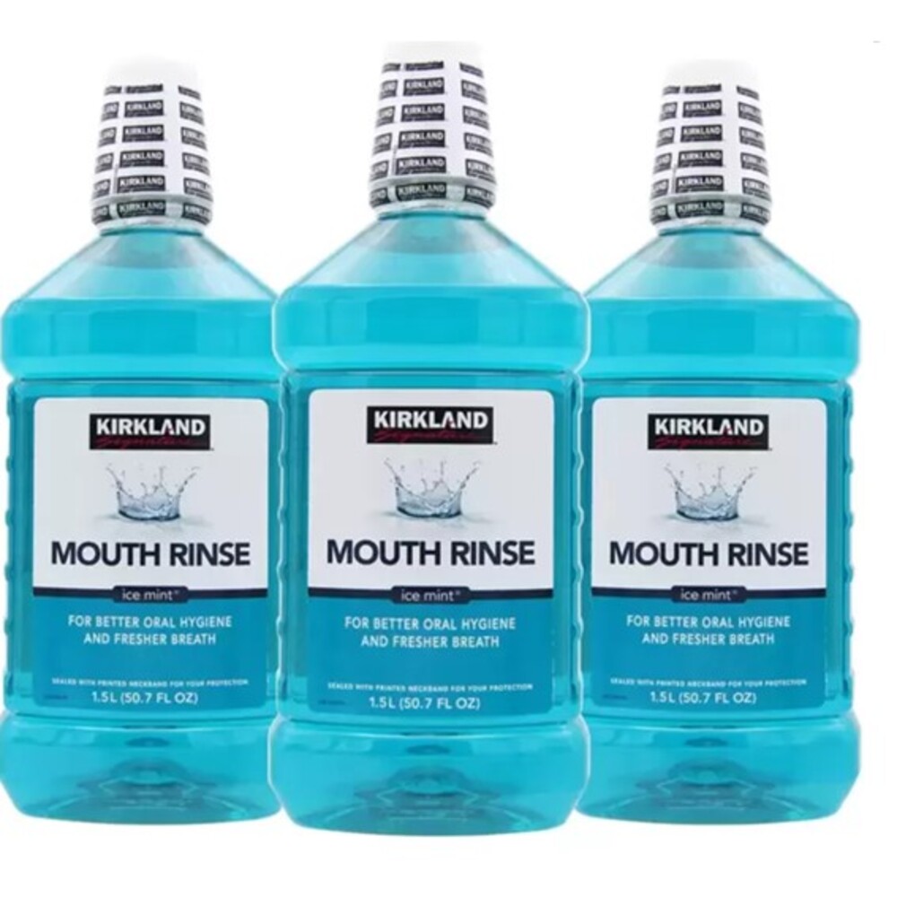 Kirkland Signature Mouth Rinse 1.5 L X 3-Pack, , large
