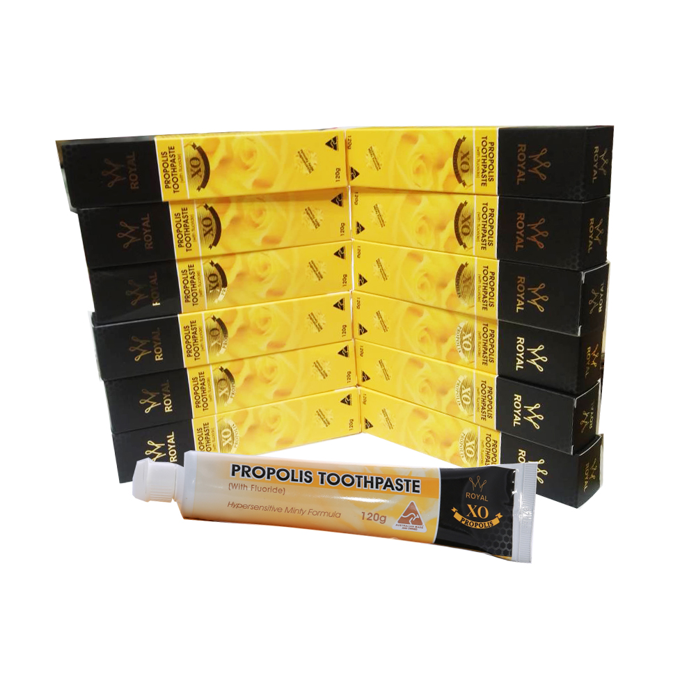 【Natures Care】皇家陳年蜂膠牙膏(12入組 120g/條), , large