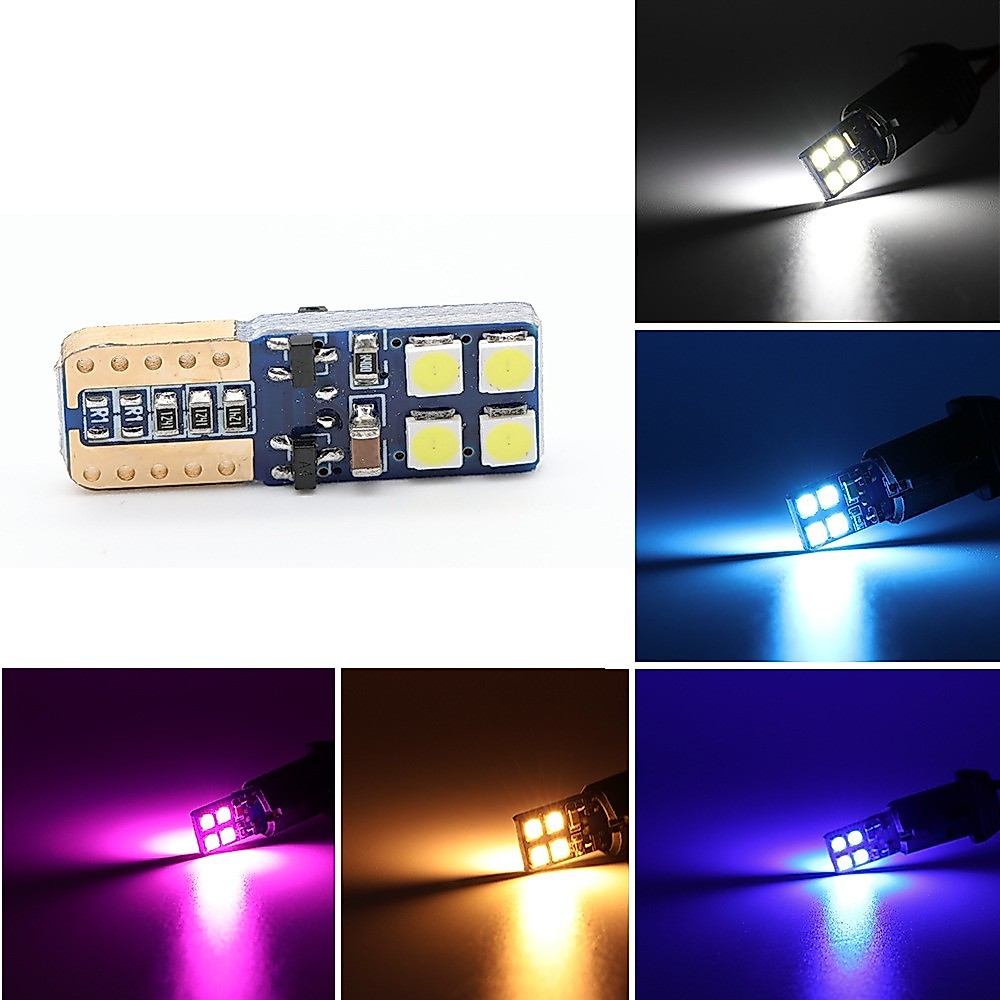【PA LED】T10 雙面發光 8晶 3030 SMD LED 牌照燈 室內燈 行李箱燈 車廂燈 七色可選, , large