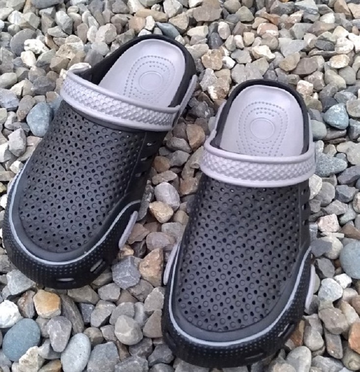 [e shoe store] Gardener shoes/Bushi shoes/Croco shoes/Waterproof slippers for men Black 26CM, , large