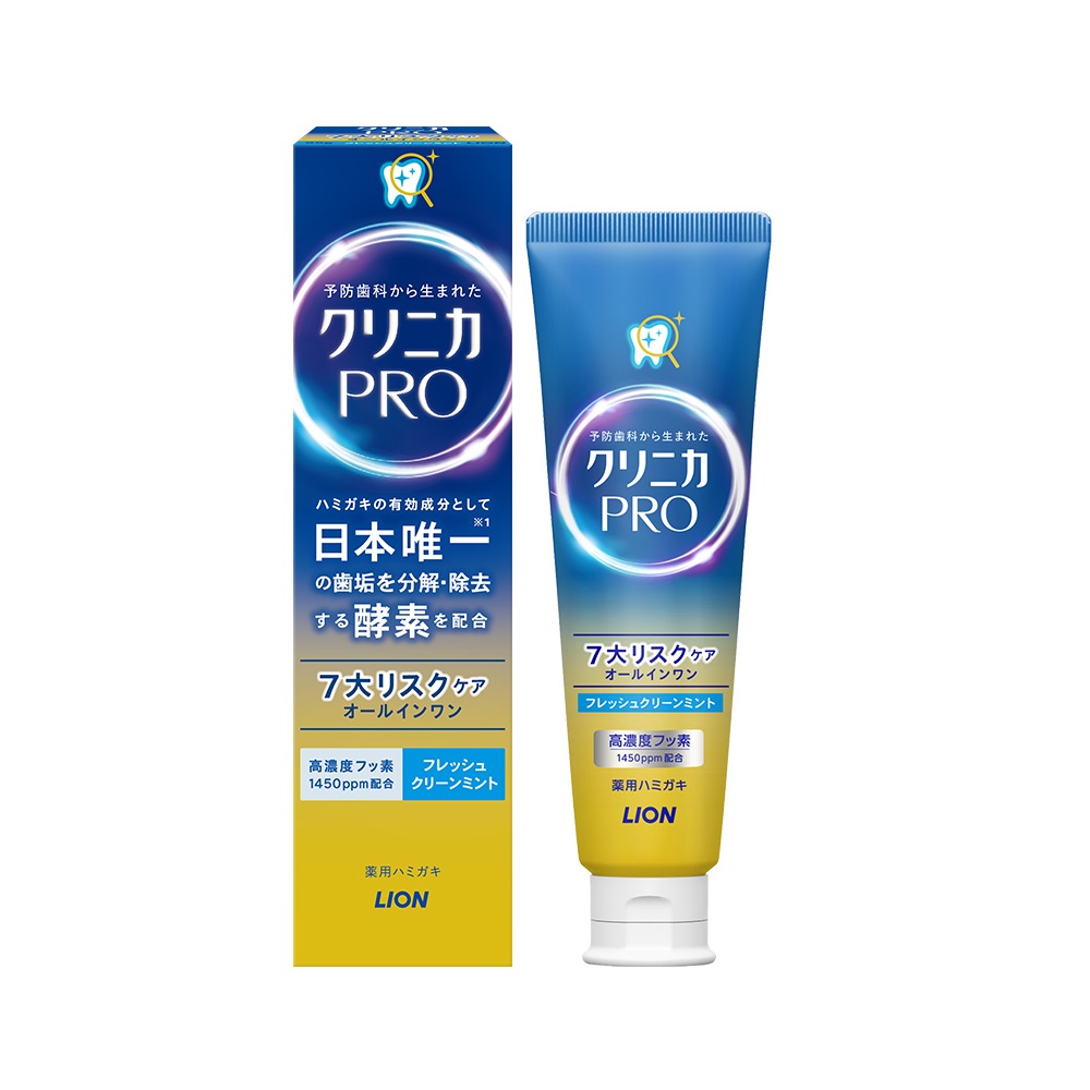日本獅王固齒佳Pro酵素全效牙膏晨淨薄荷, , large
