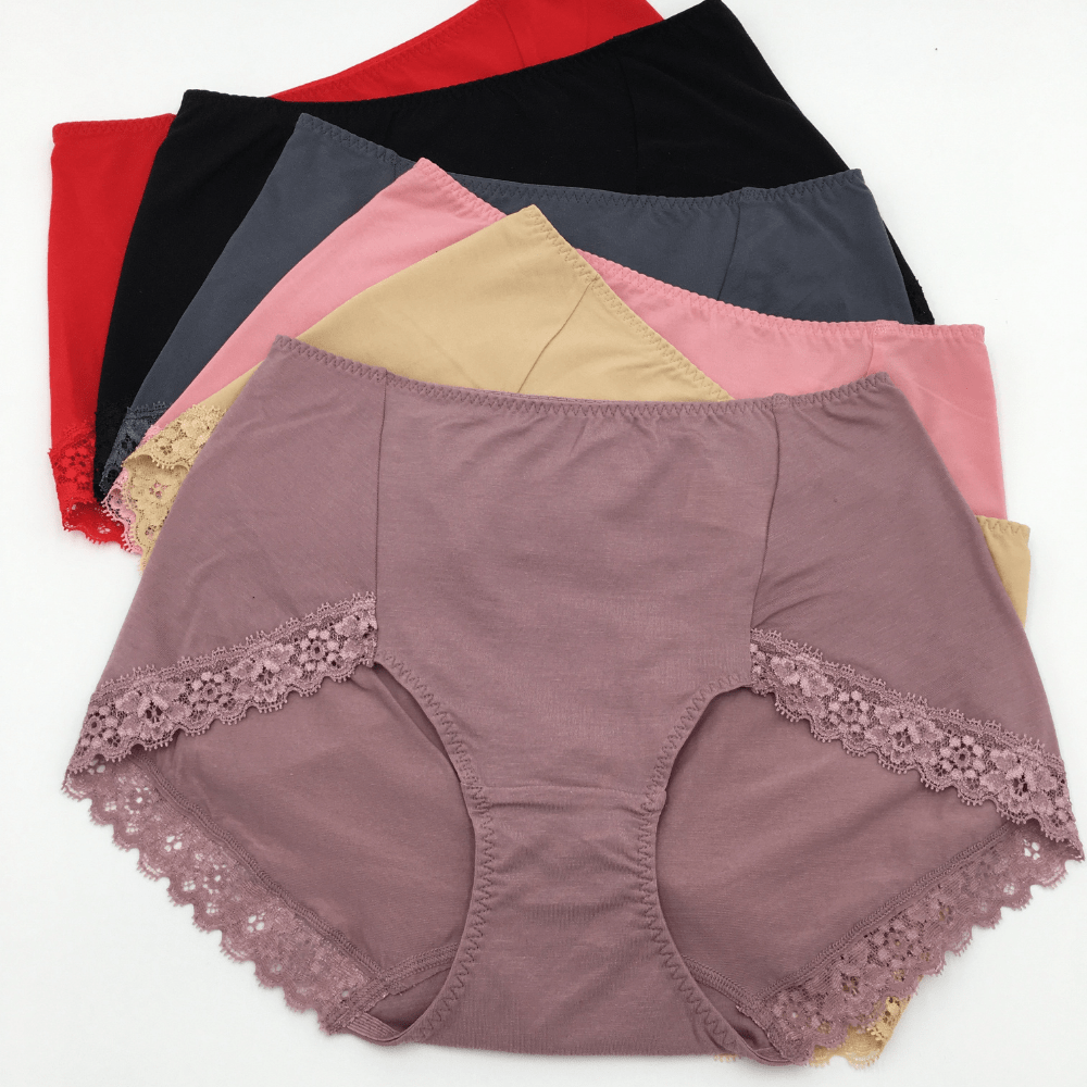 [SHIANEY]Taiwan-Made Tencel Cotton Mid-Rise Women's Panties / L, , large