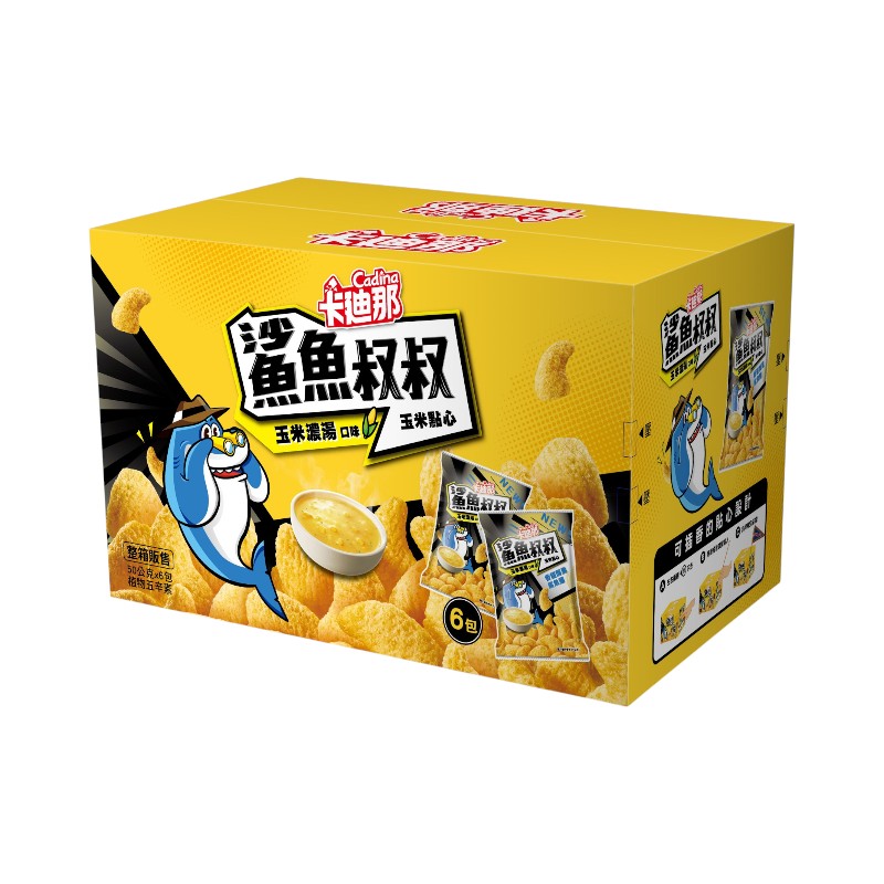 卡迪那鯊魚叔叔玉米濃湯口味拜拜箱, , large
