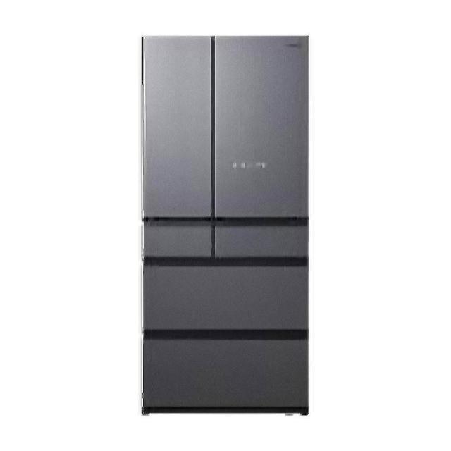 Panasonic 國際牌 520L 日製六門無框玻璃變頻電冰箱 霧晶灰 NR-F523HX-H1, , large