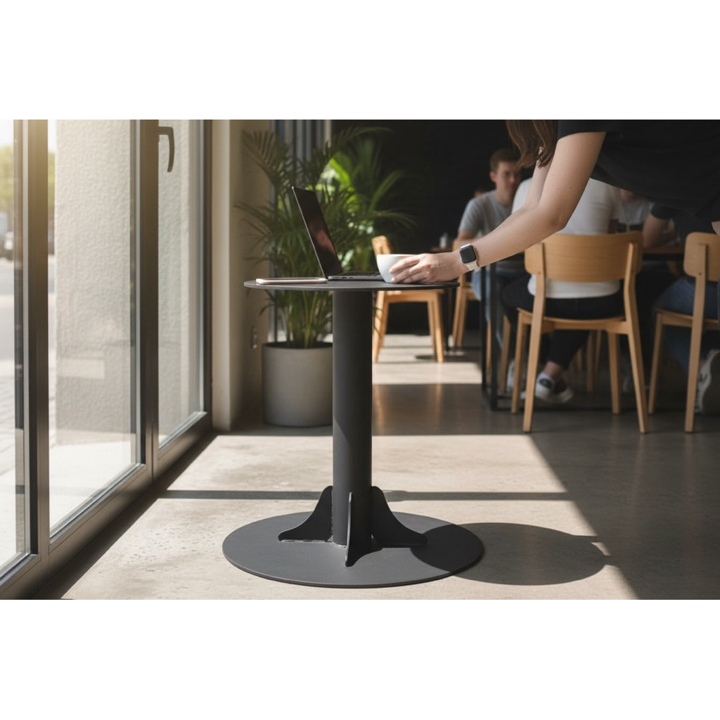 【 SHAONIANNA.TW 】商用等級工業風邊桌｜重型鐵件結構｜100KG承重, , large