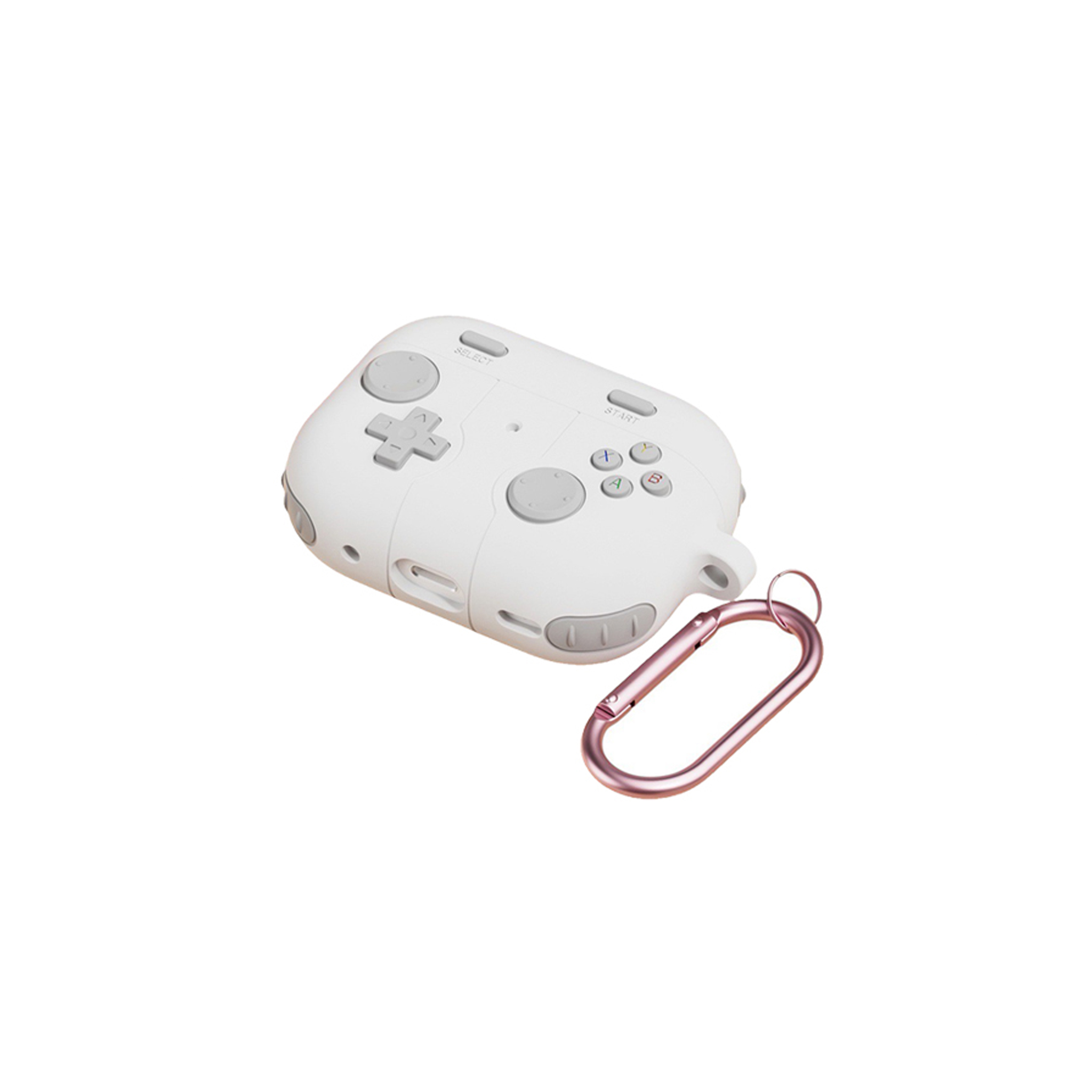 【山水之寶】Airpods Pro3保護殼 矽膠遊戲機造型耳機保護套（上下蓋分開式） 附扣環 耳機保護殼 可無線充電, , large