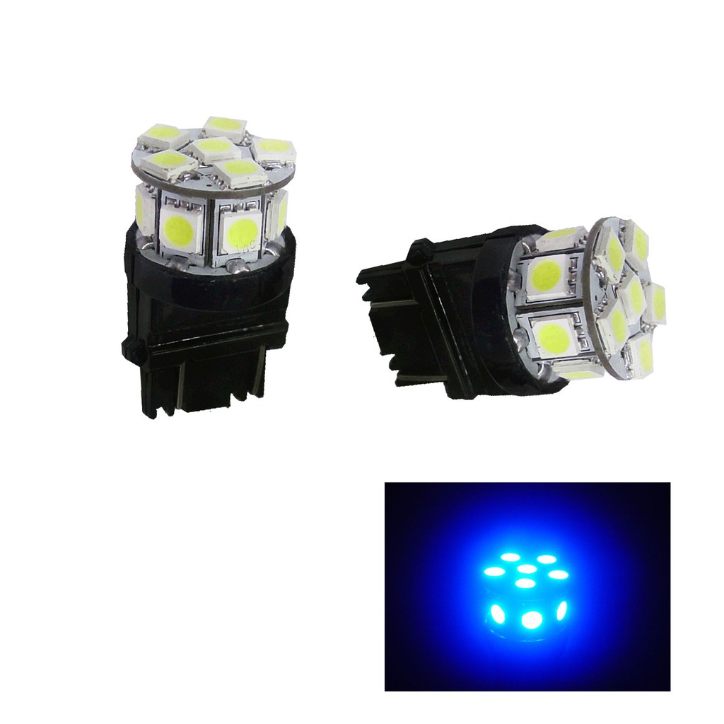【PA LED】美規 3157 雙芯 13晶 SMD LED 39晶體 煞車燈 方向燈 倒車燈 日行燈 小尺寸 多色可選, , large