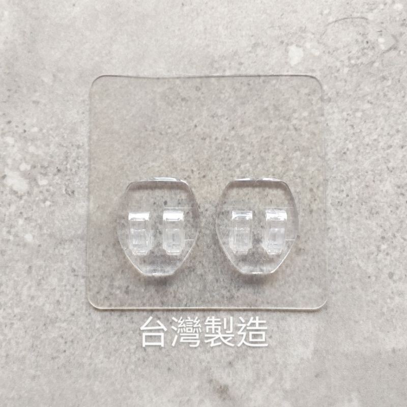 [熊好貼國際] 兩勾(8&times;8cm完美比例) 替換用 凹凸不平整老舊牆面（選超黏)平整光滑牆面（選重覆) 無痕掛勾掛鉤, , large