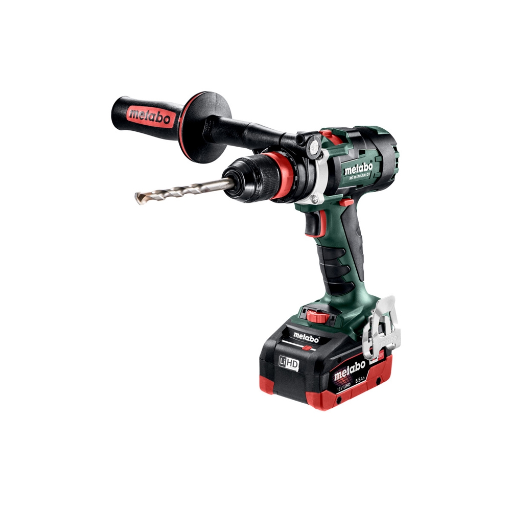BS 18 LTX-3 BL Q I-18V鋰電德製無刷脈衝三速電鑽-快拆 (18V LiHD5.5Ah單電組), , large