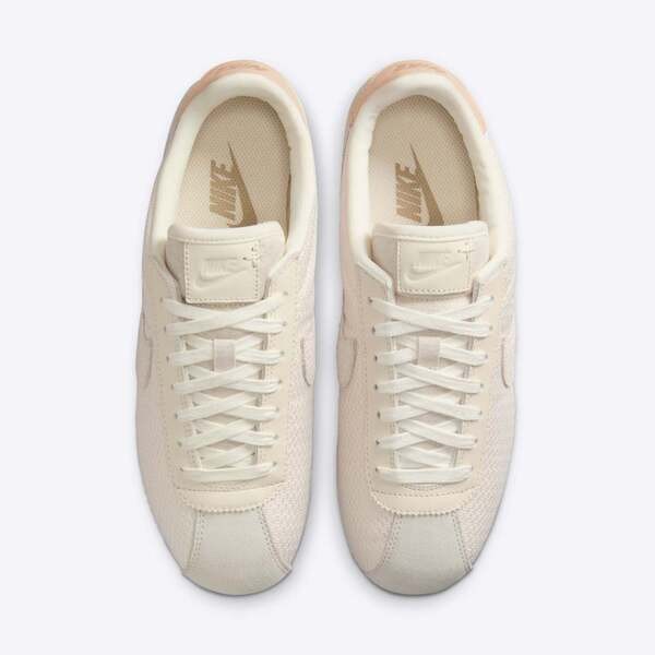 Kixpress-Nike W Cortez 女 運動休閒鞋 復古鞋 阿甘鞋 舒適 穿搭 米白 [IB8879-211], , large