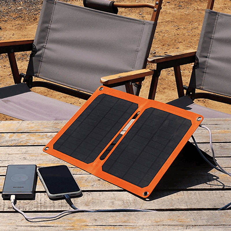 【iSOLAR】10W折疊式太陽能充電器 輕量 露營 登山 車泊 旅行 戶外充電 太陽能充電板 可接行動電源 充電器 便攜環保綠能, , large