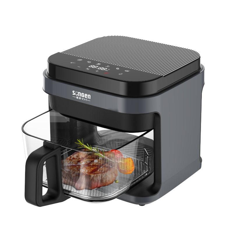 Glass Air Fryer(SG-421GAF(B)), , large