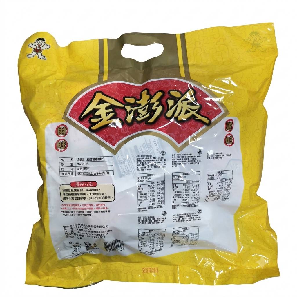 【普渡拜拜】旺旺 金澎拜(綜合零嘴餅乾) 343G, , large