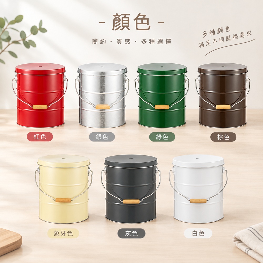 日本 OBAKETSU｜手工製不鏽鋼儲物桶 5kg, , large