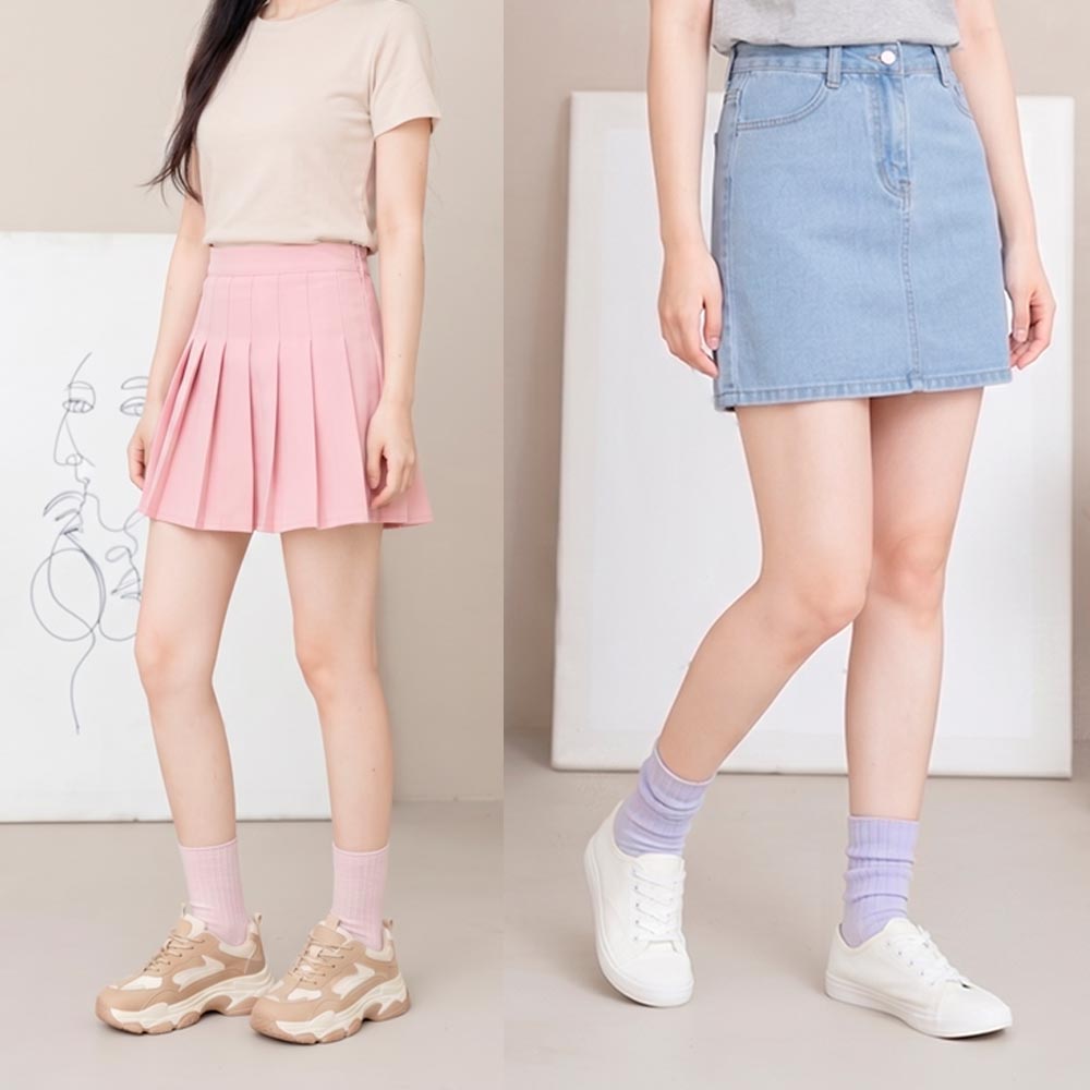 【BVD】6件組-羅紋4/4襪(B675 彈性襪口 日常襪 中筒襪 女襪)-網, , large