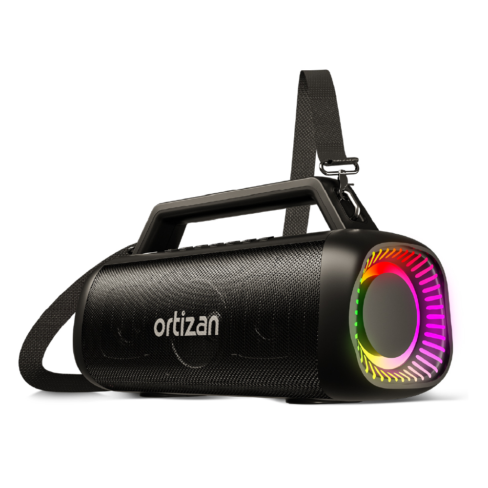 【ortizan】M12 戶外便攜音響｜60W重低音沉浸立體聲 IPX7防水 長效續航, , large