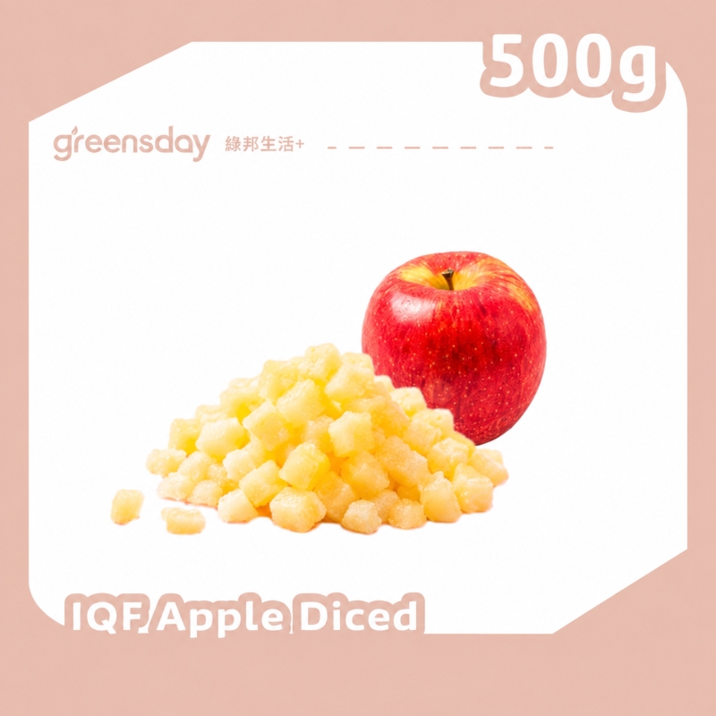[greensday]冷凍蘋果丁 500g, , large