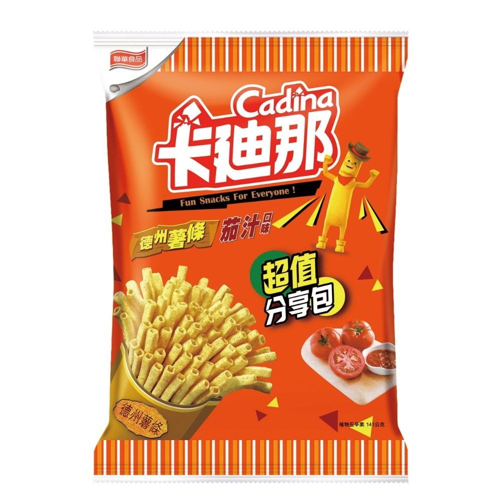 卡迪那德州薯條茄汁口味141G, , large