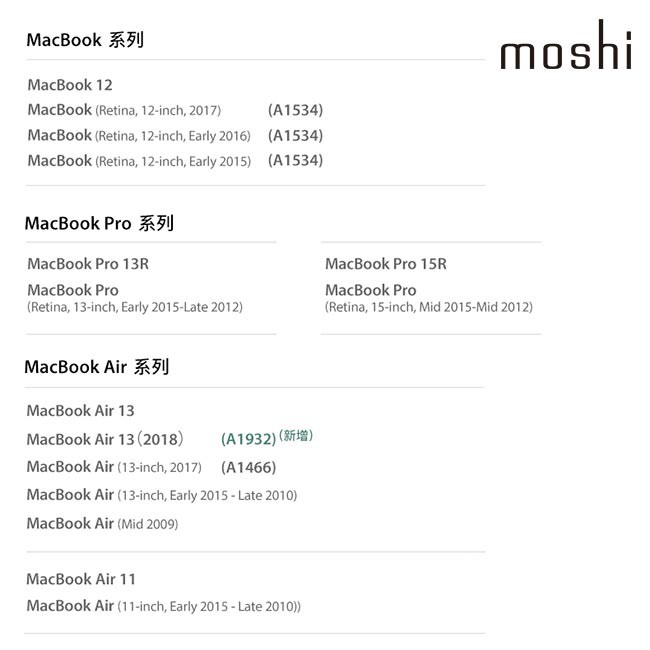 Moshi iVisor for MacBook Air 13 防眩光螢幕保護貼 (2010-2017), , large