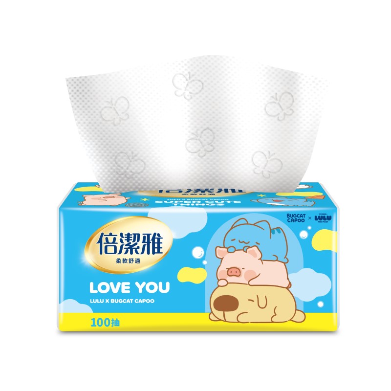 倍潔雅抽取式衛生紙, , large